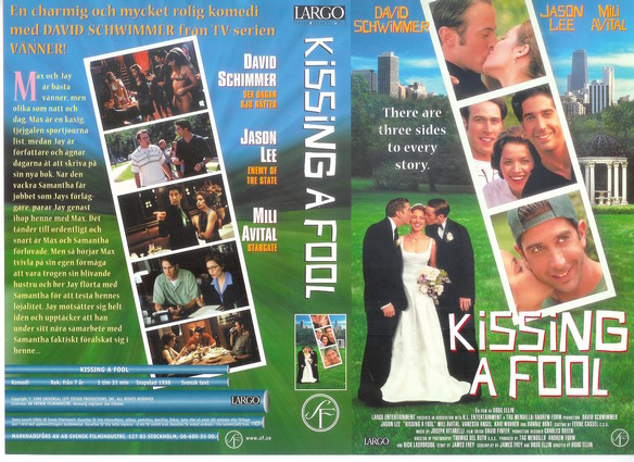 KISSING A FOOL (vhs-omslag)